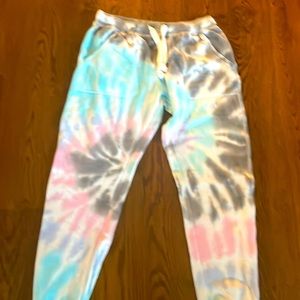 Gently used Size Small Vintage Havana tye dye joggers